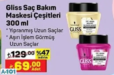 GLİSS SAÇ BAKIM MASKESİ
